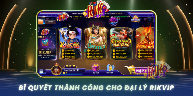 Bi Quyet Thanh Cong Cho Dai Ly Rikvip