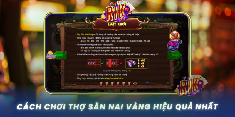 Cach Choi Tho San Nai Vang Hieu Qua Nhat