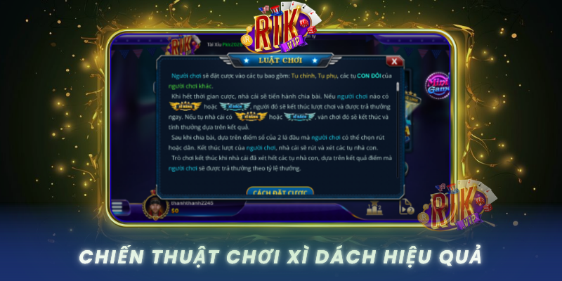 Chien Thuat Choi Xi Dach Hieu Qua