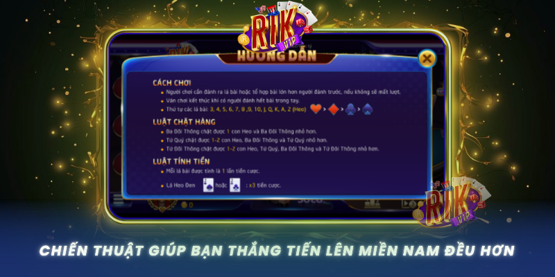 Chien Thuat Giup Ban Thang Tien Len Mien Nam Deu Hon