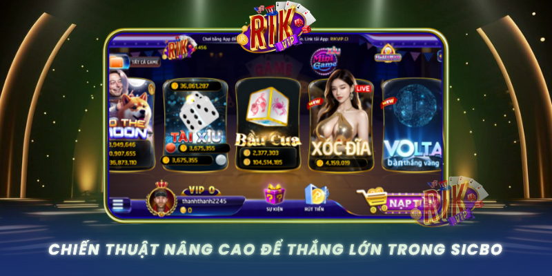 Chien Thuat Nang Cao De Thang Lon Trong Sicbo