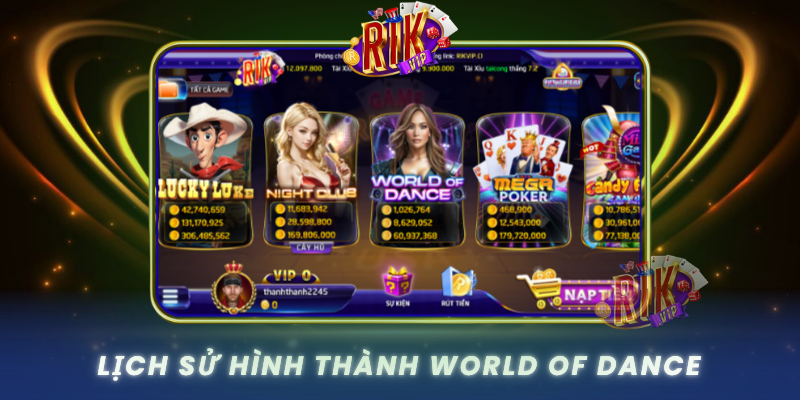 Lich Su Hinh Thanh World Of Dance