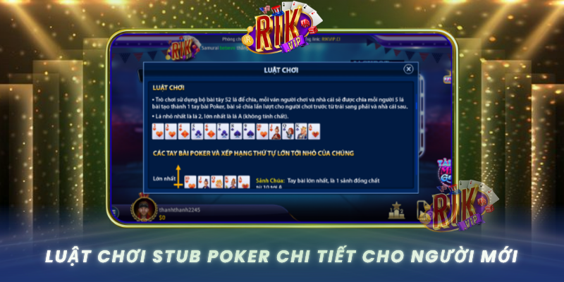 Luat Choi Stub Poker Chi Tiet Cho Nguoi Moi0