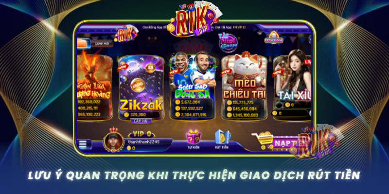Luu Y Quan Trong Khi Thuc Hien Giao Dich Rut Tien