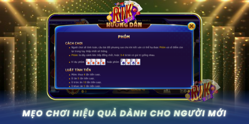 Meo Choi Hieu Qua Danh Cho Nguoi Moi