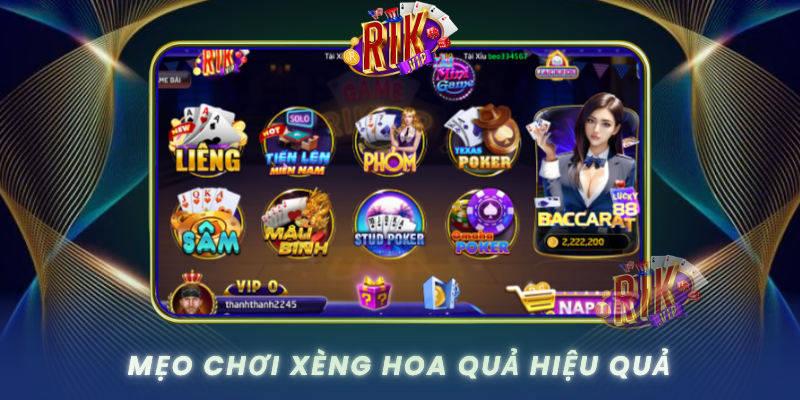 Meo Choi Xeng Hoa Qua Hieu Qua