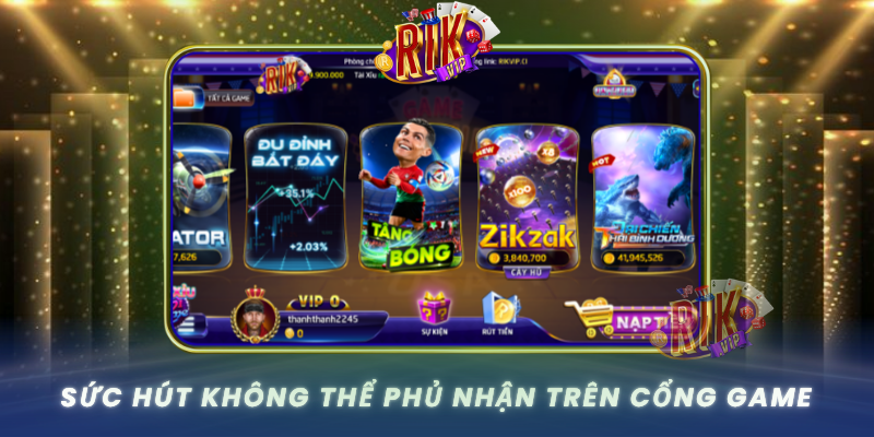 Suc Hut Khong The Phu Nhan Tren Cong Game