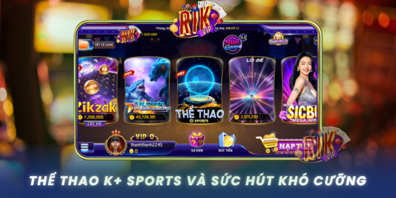 The Thao K Sports Va Suc Hut Kho Cuong