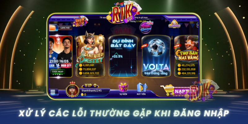 Xu Ly Cac Loi Thuong Gap Khi Dang Nhap